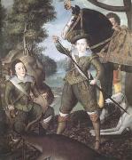 Robert Peake the Elder Henry,Prince of Wales (mk25) oil painting